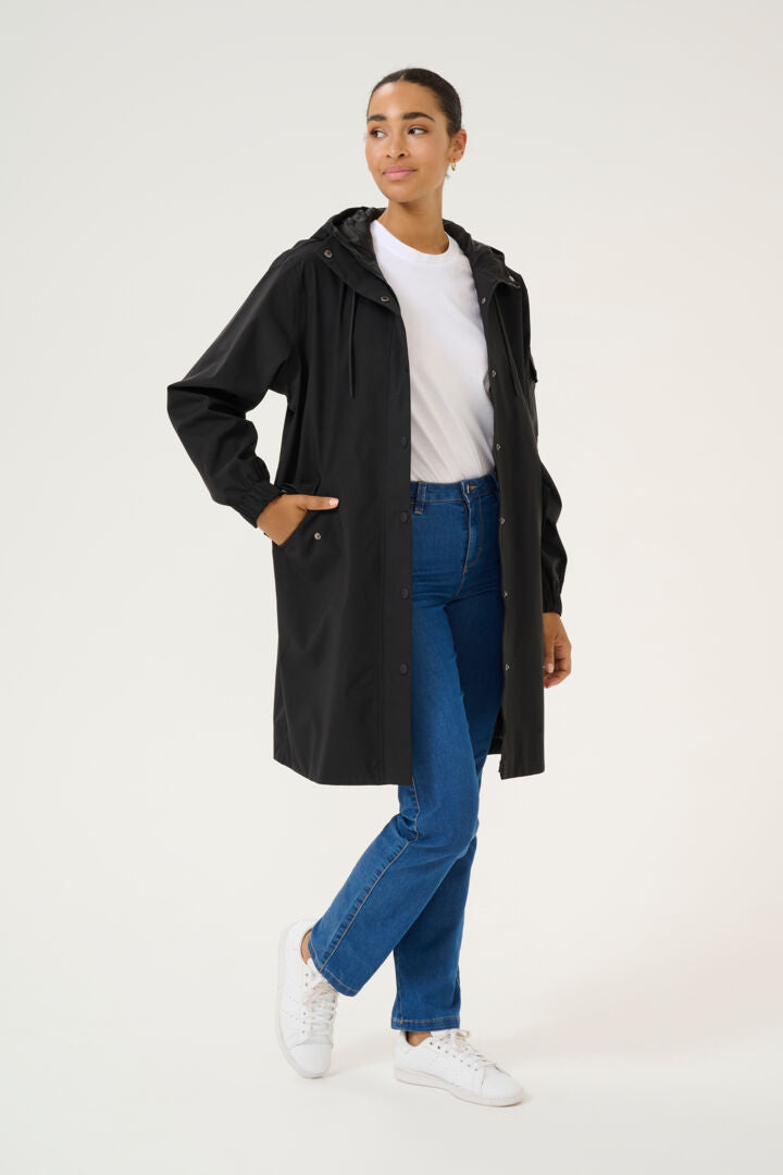 KAennie Coat - Deep Black