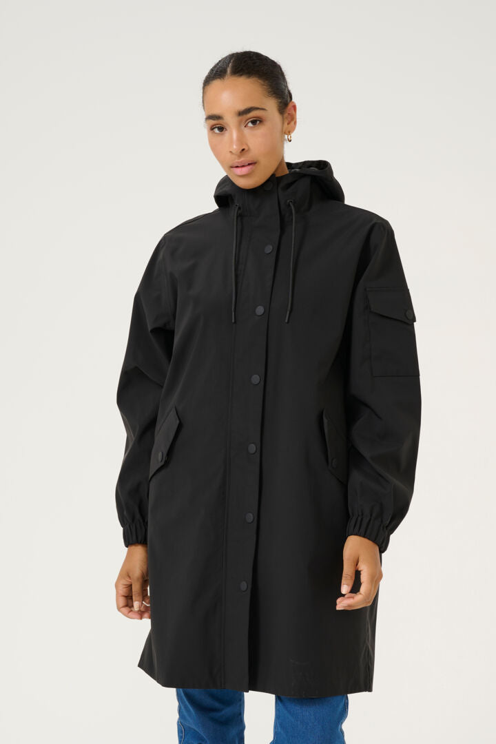 KAennie Coat - Deep Black