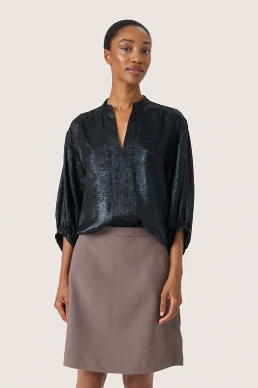 Elvie Amily Blouse - Black