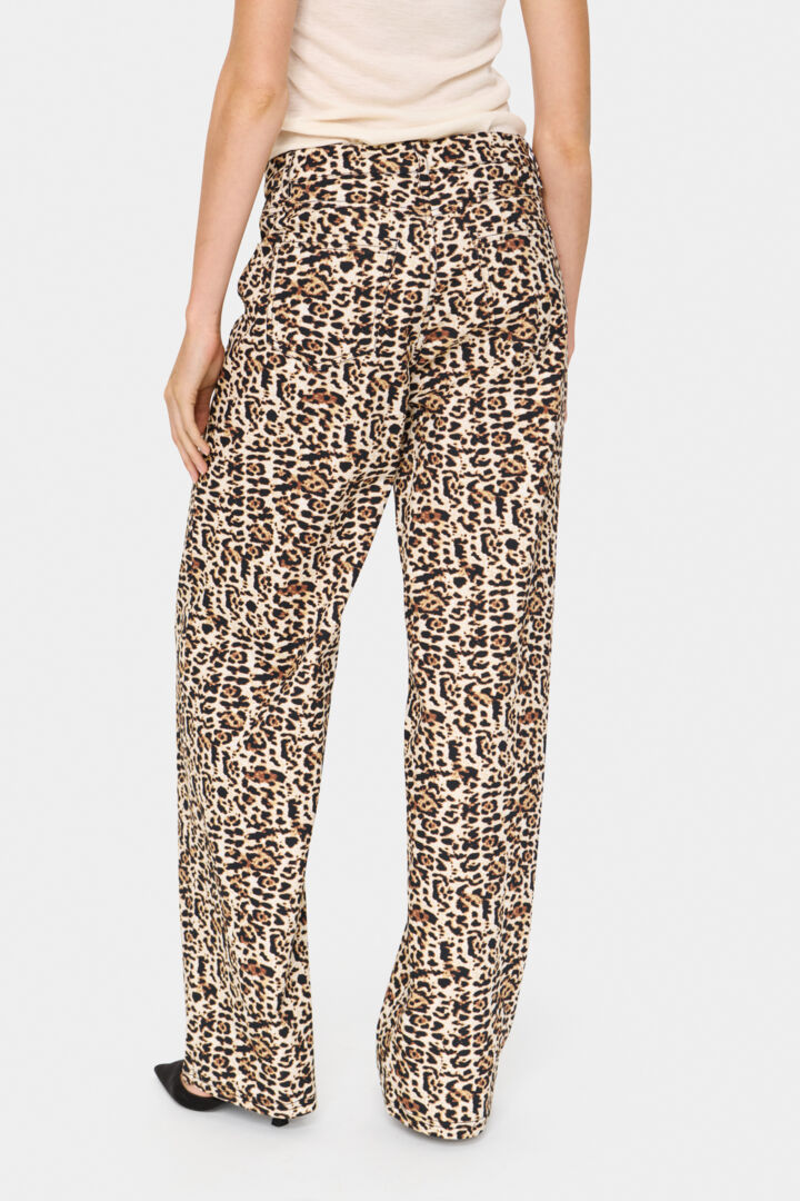 ZeekaSZ Jeans - Black Denim Leopard