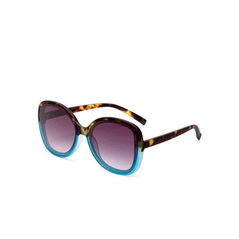 Anna Butterfly Sunglasses - Havana & Blue