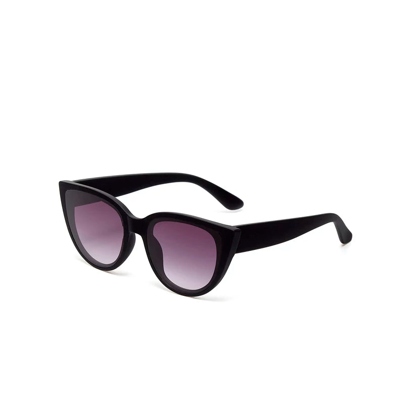 Silvia Cats Eye Sunglasses- Black