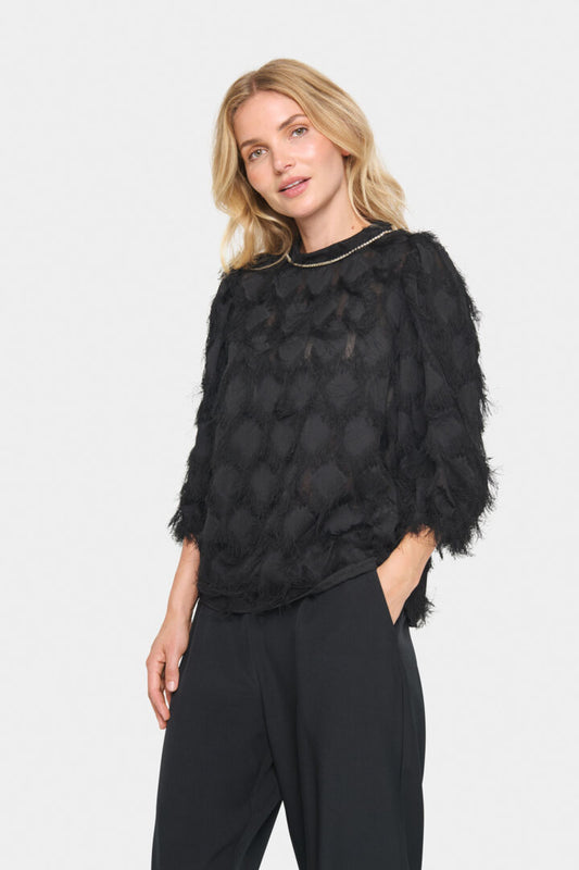 HadilSZ Blouse - Black