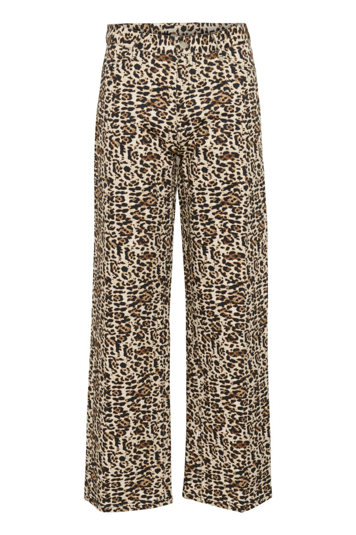 ZeekaSZ Jeans - Black Denim Leopard