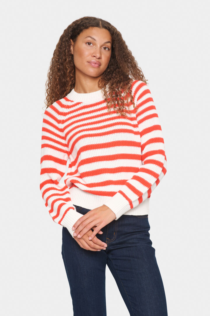 IbenmeiSZ Pullover - Flame Scarlet