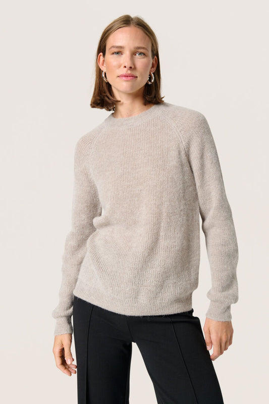 Tuesday Raglan Pullover - Dark Gull Grey