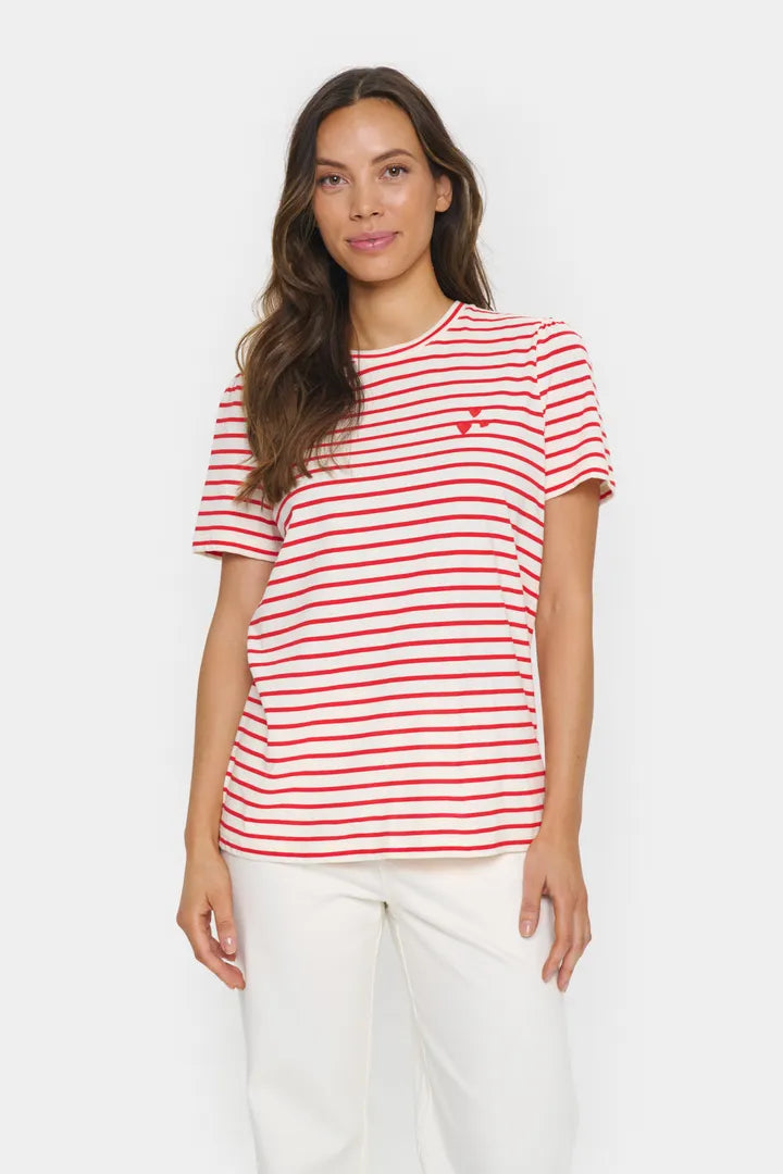 JuciaSZ T- Shirt - Flame Scarlet Stripe