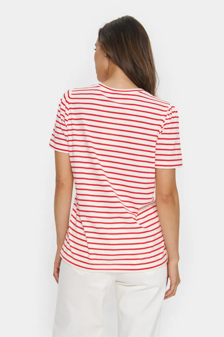 JuciaSZ T- Shirt - Flame Scarlet Stripe