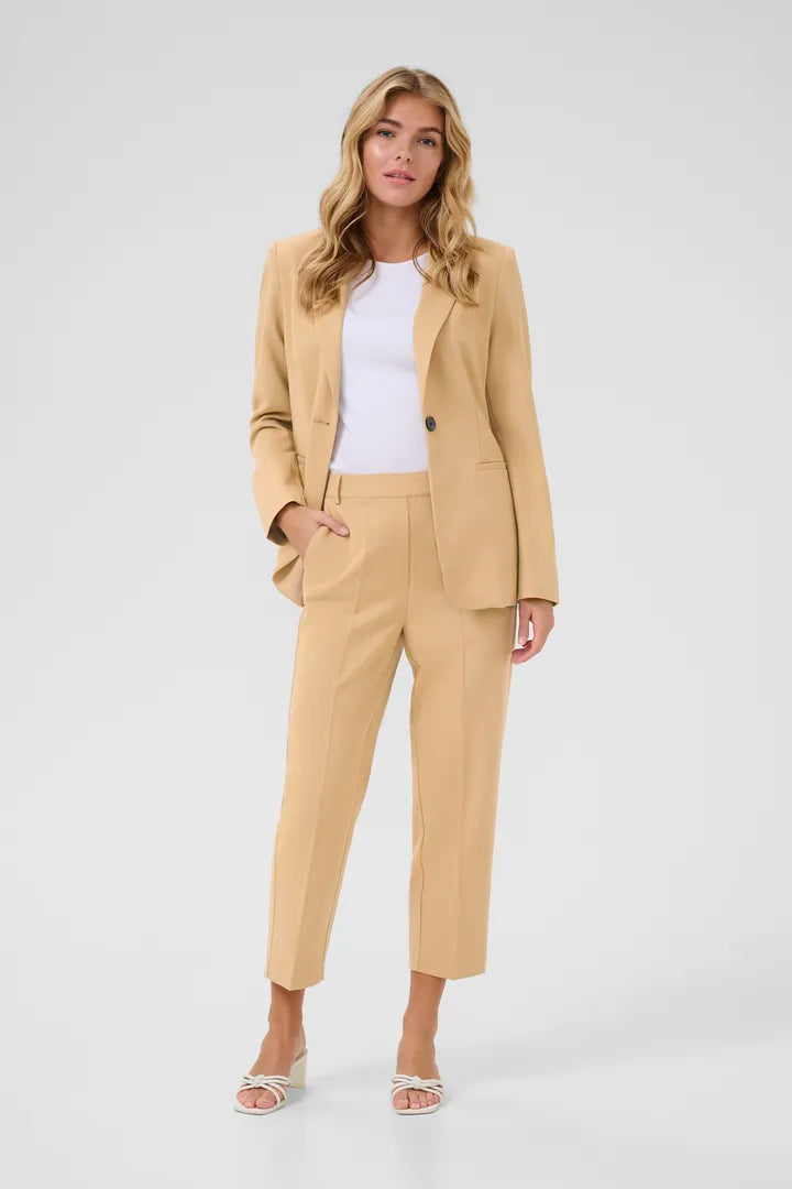 KAsakura High Waisted Cropped Trousers - Starfish
