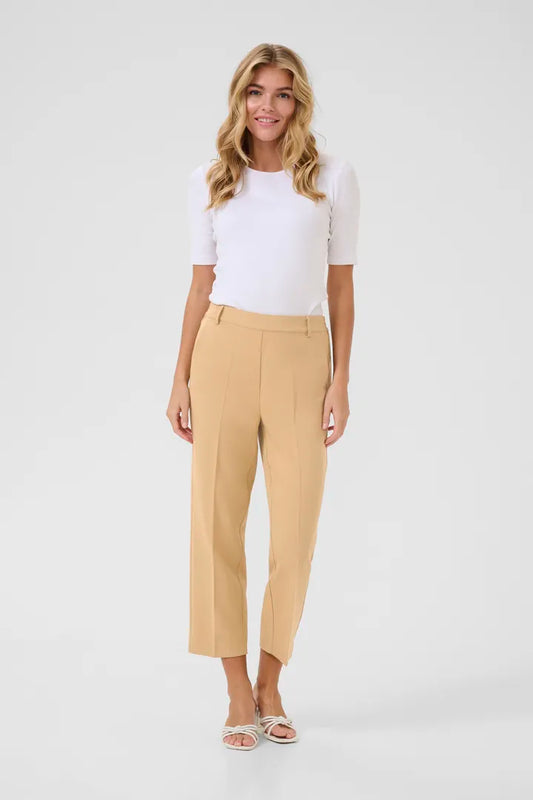 KAsakura High Waisted Cropped Trousers - Starfish