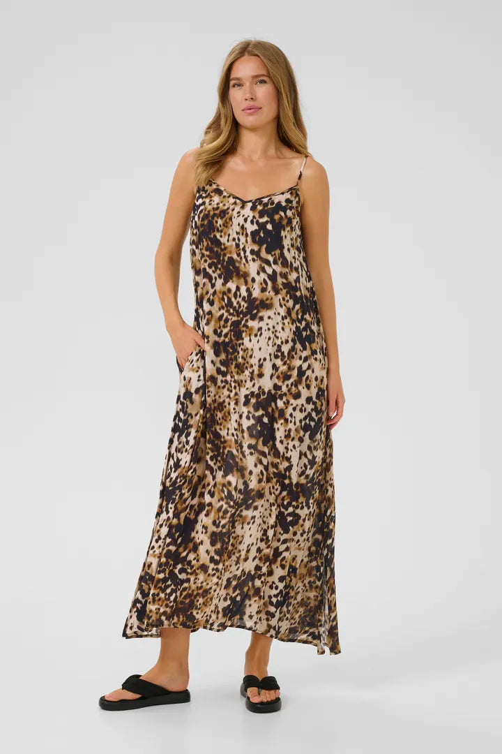 KAthora Amber Singlet Dress - Leopard