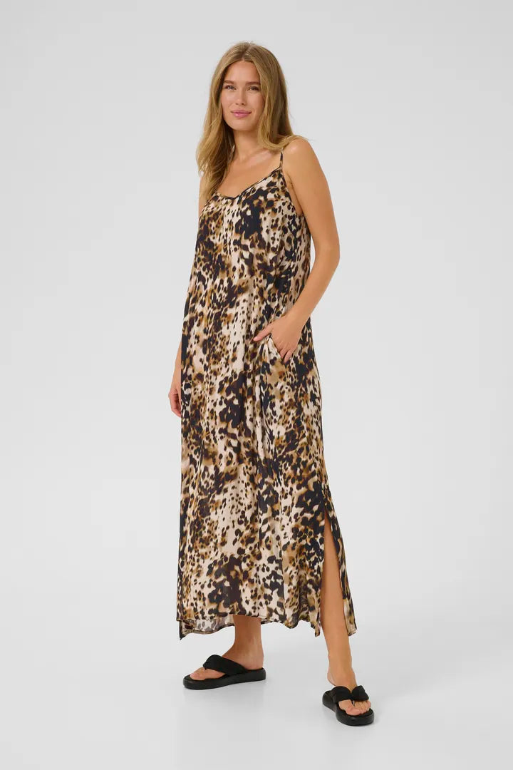 KAthora Amber Singlet Dress - Leopard