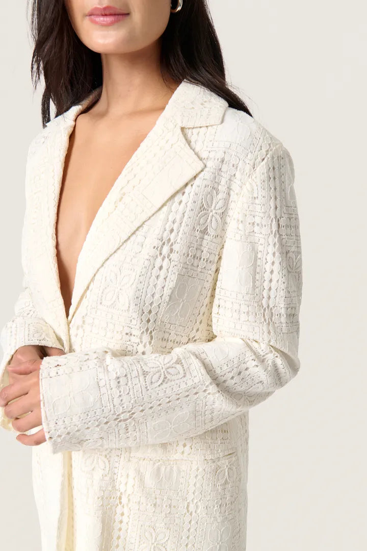 SLCoopelia Hester Blazer - Whisper White
