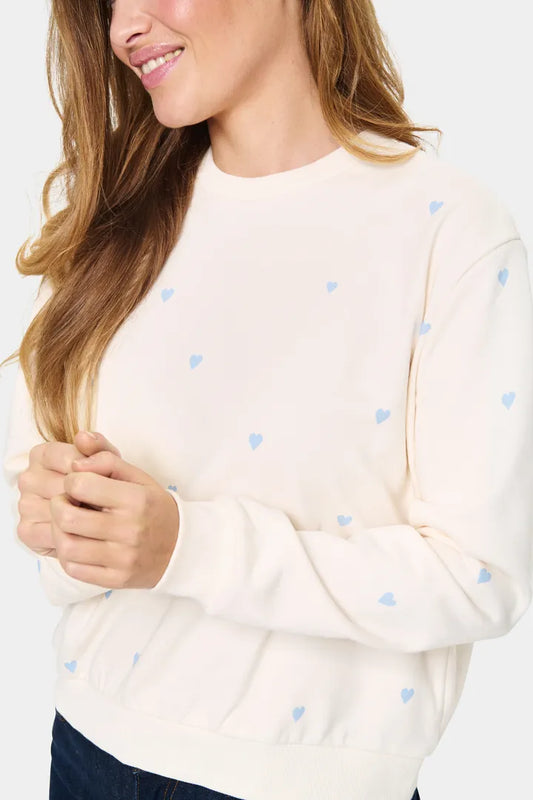 DagnaSZ Sweatshirt - Ice Airy Hearts