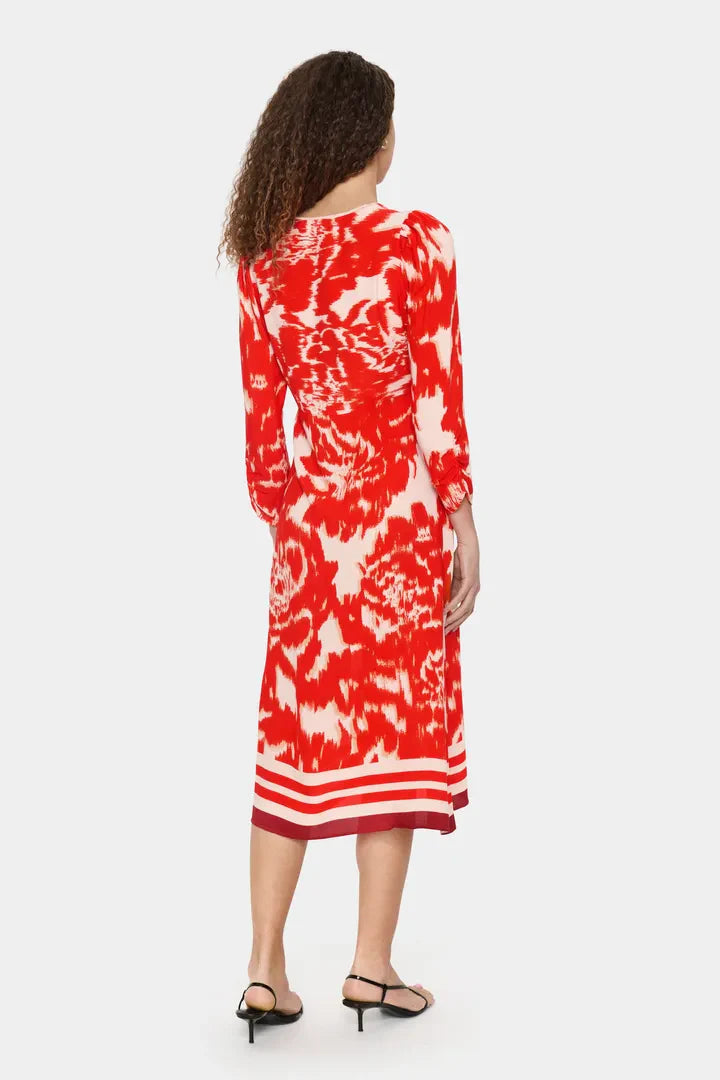 KhloeSZ Dress - Poinciana Water Bloom