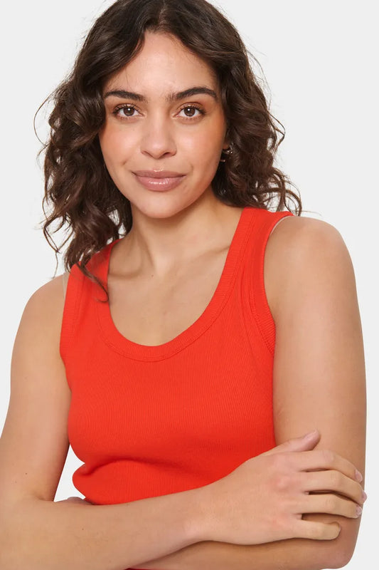 AsterSZ Tank Top - Poinciana