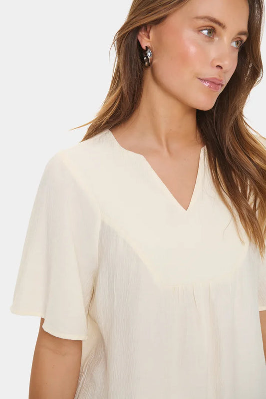 KammiSZ Blouse - Winter White