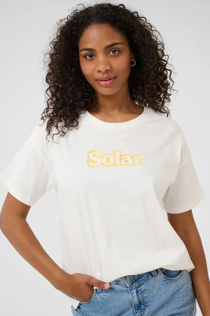 KAvigga T-Shirt - Chalk