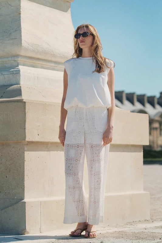SLCoopelia Atlanta Trousers - Whisper White