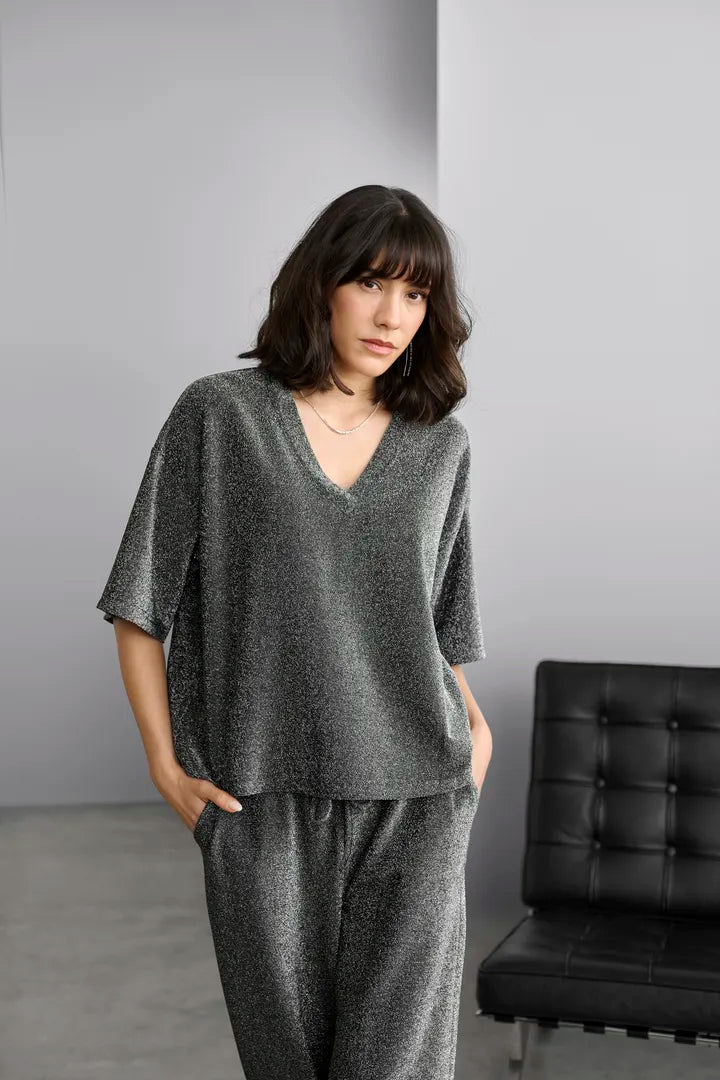 KArita T-Shirt - Silver Metallic