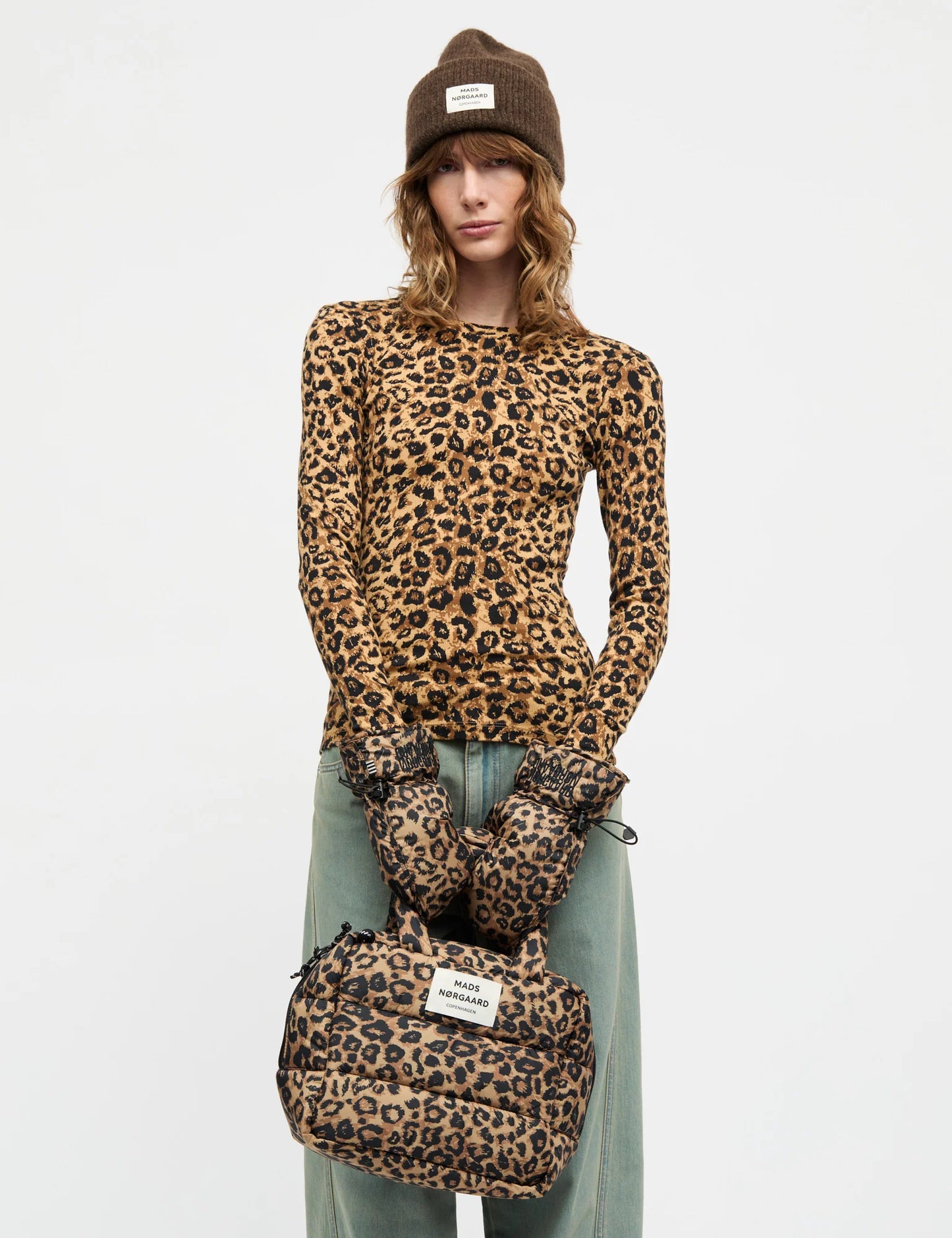 Light Ripstop Boxy Bag - Leopard