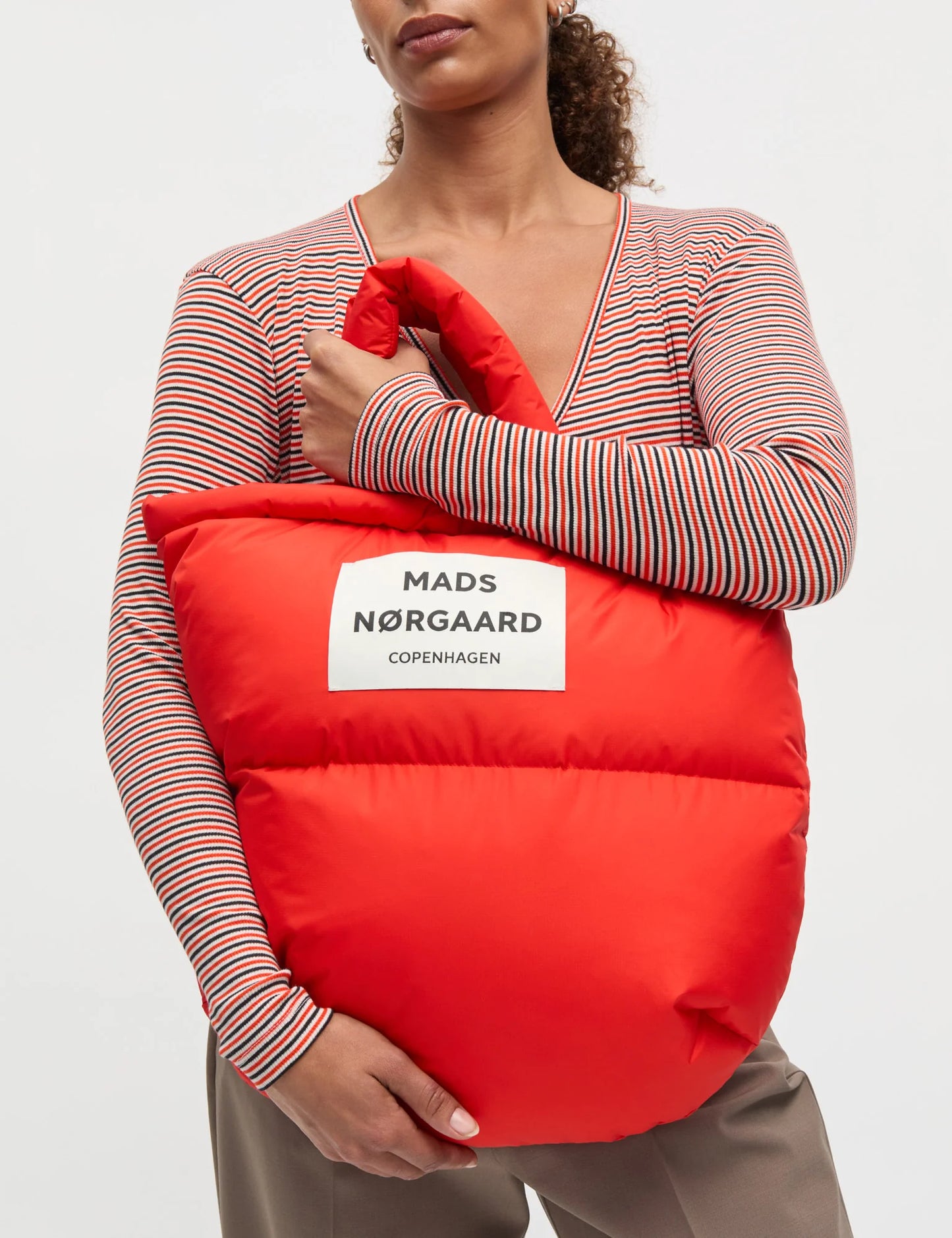 Light Ripstop Pillow Bag - Fiery Red