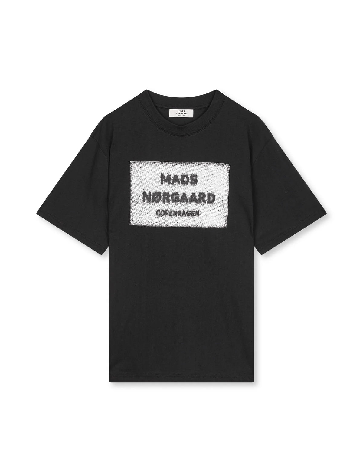 Cotton Jersey Dassel Tee - Black