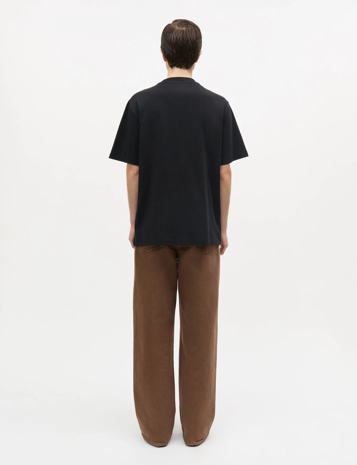 Cotton Jersey Dassel Tee - Black