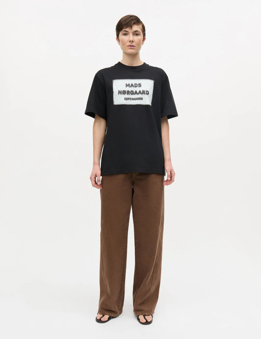 Cotton Jersey Dassel Tee - Black