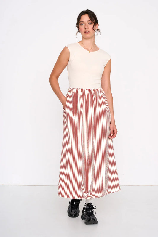 Provence Dress - Rust