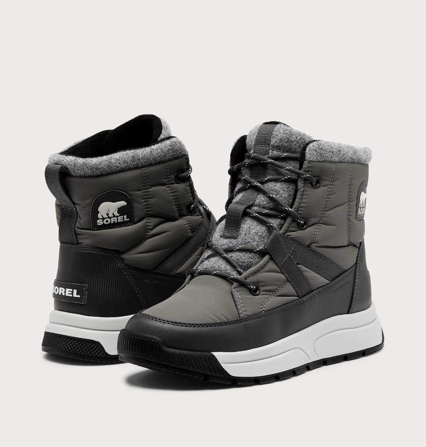 Whitney III Mid Boots - Quarry & Grill