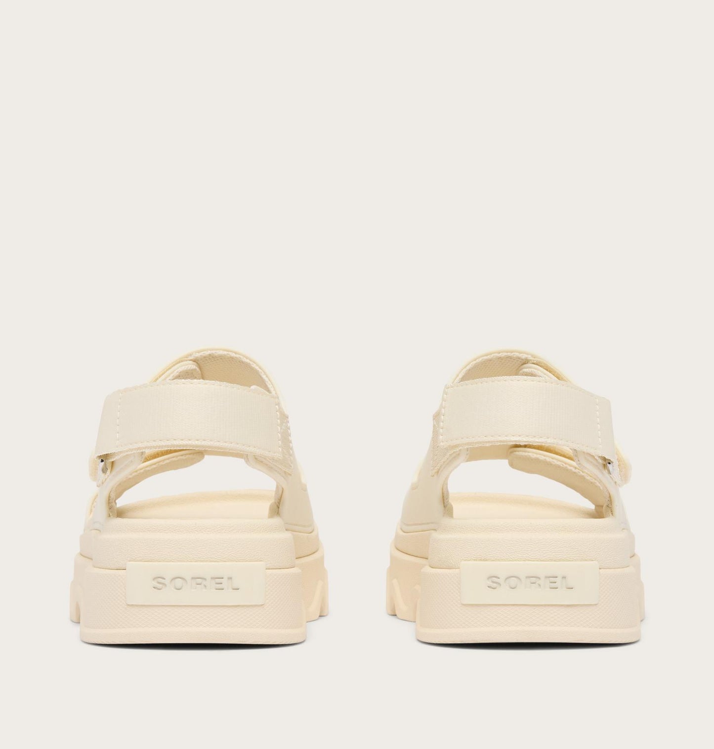 Kinetic Sunchase Ankle Strap Platform Sandal - Chalk & Sea Salt
