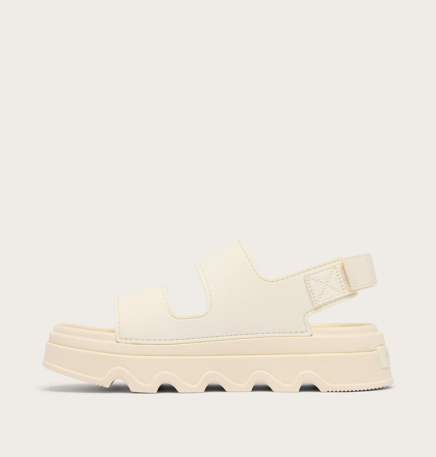 Kinetic Sunchase Ankle Strap Platform Sandal - Chalk & Sea Salt