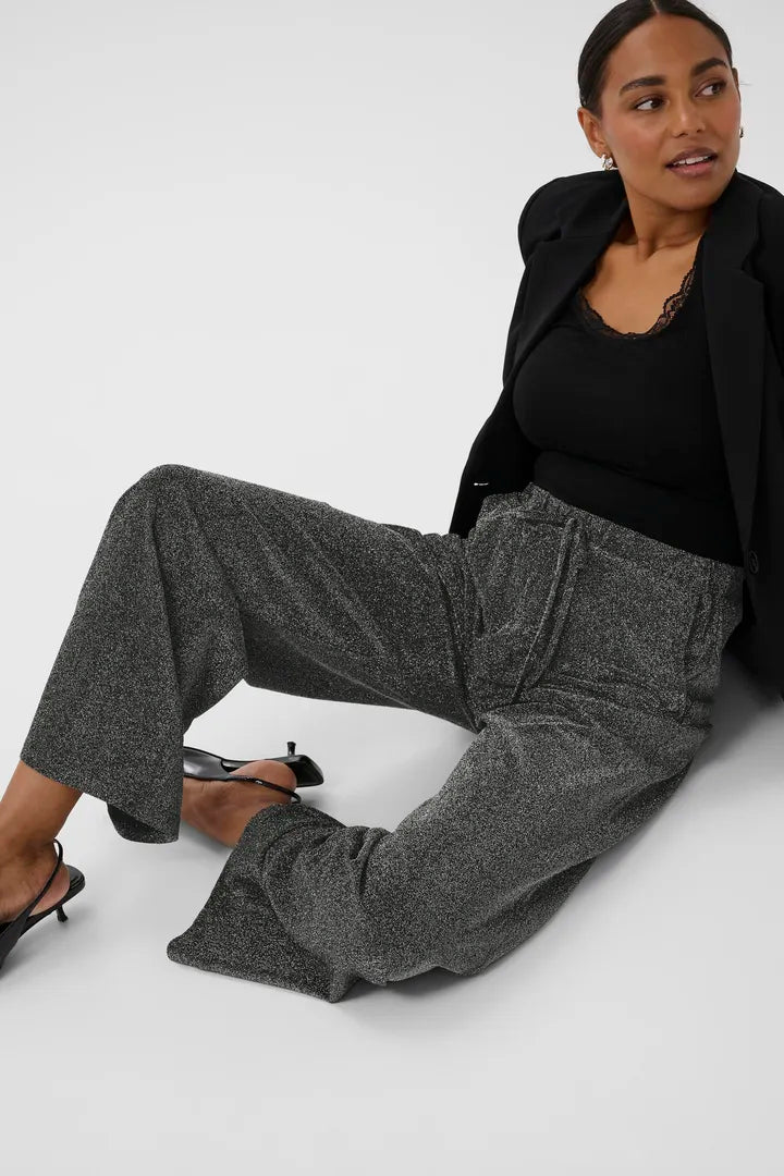 KArita Pants- Silver Metallic
