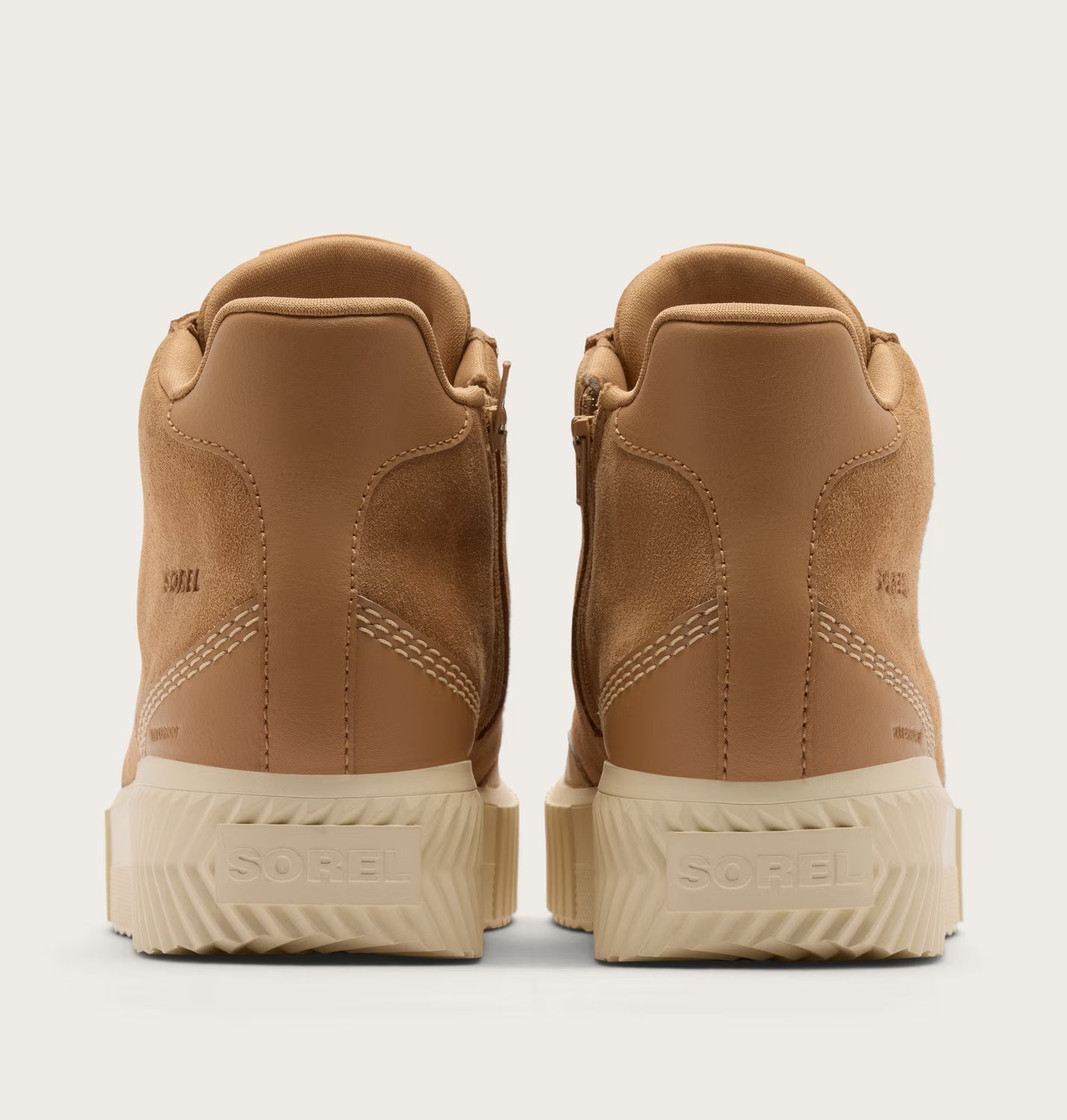 Ona Ave Zip Mid Waterproof Boots - Tawny Buff