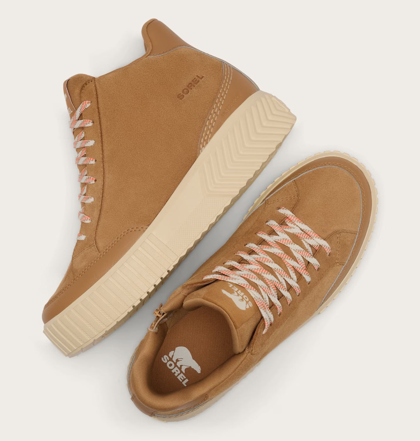 Ona Ave Zip Mid Waterproof Boots - Tawny Buff