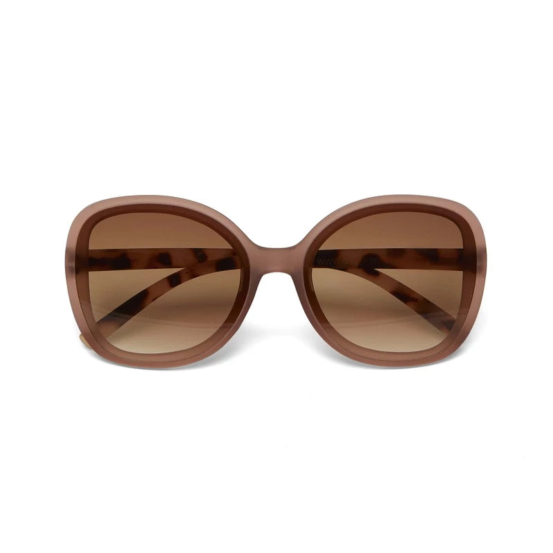 Anna Butterfly Sunglasses - Pink Havana
