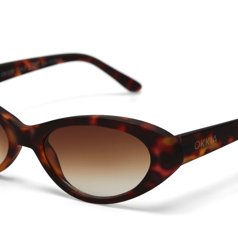 Lina Small Cat Eye - Havana