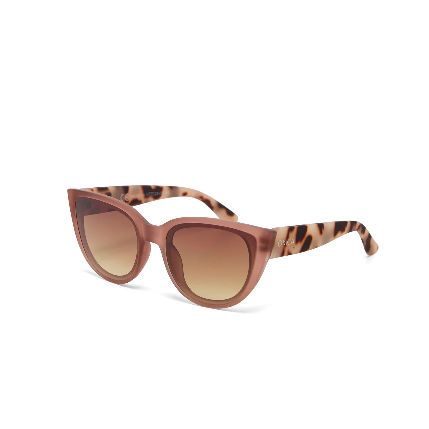 Silvia Cats Eye Sunglasses- Pink Havana