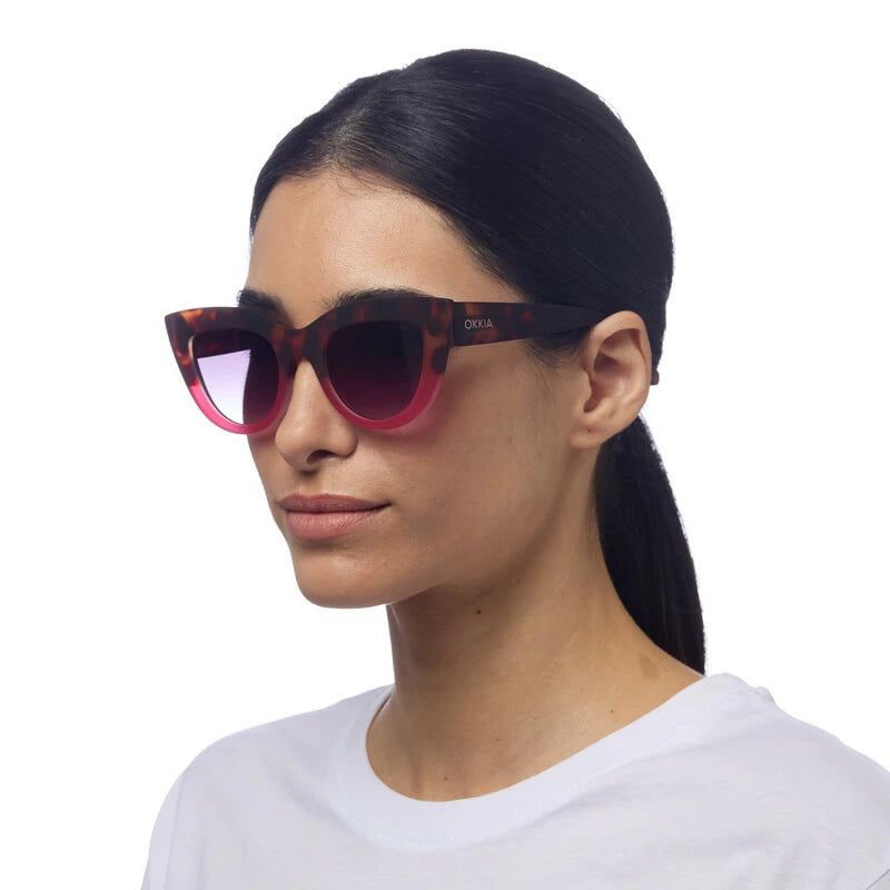Claudia Sunglasses - Havana Pink