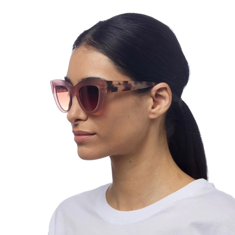 Claudia Sunglasses - Pink Havana