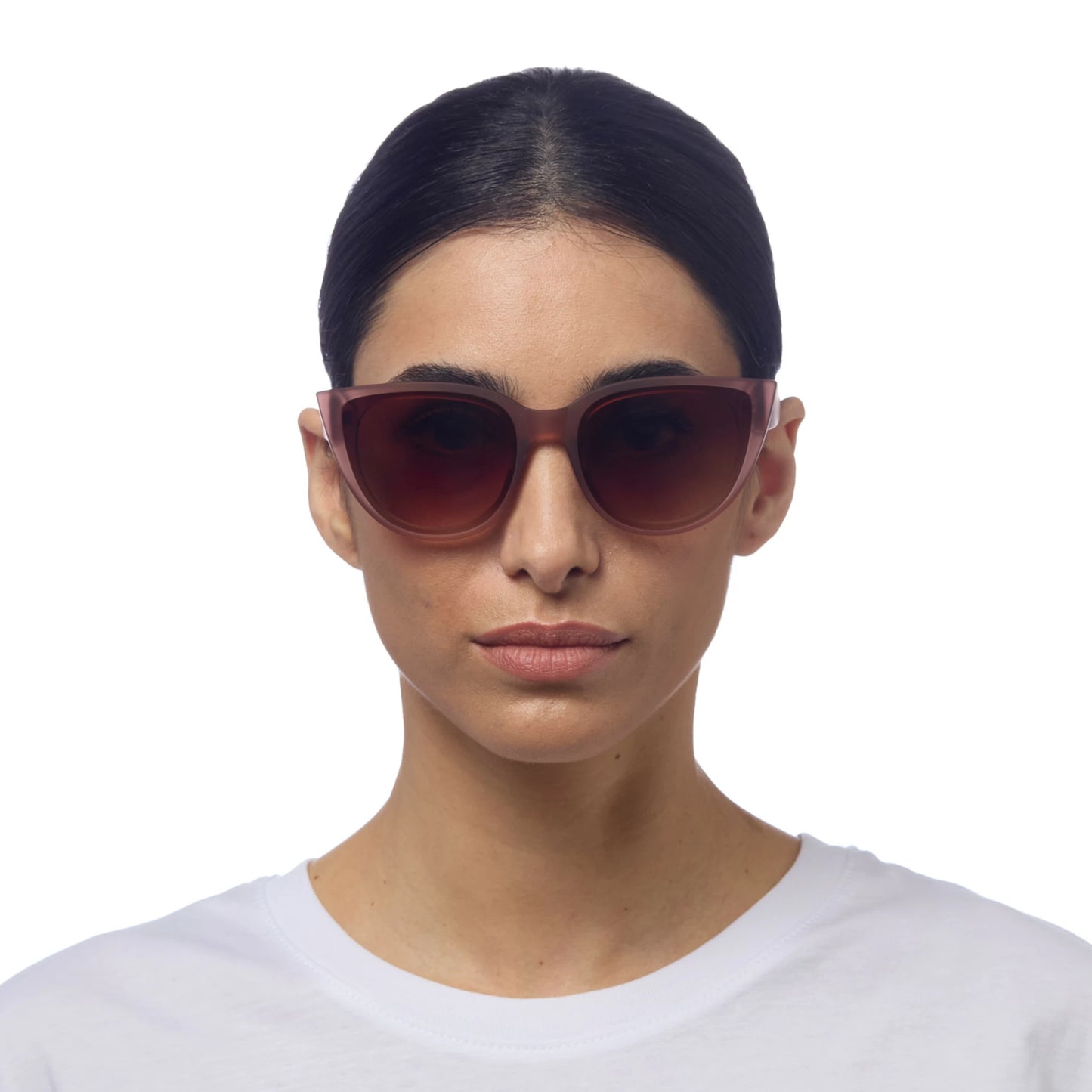 Silvia Cats Eye Sunglasses- Pink Havana