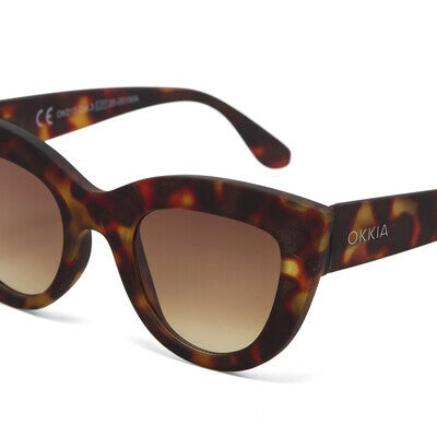 Claudia Big Cat Eye - Havana