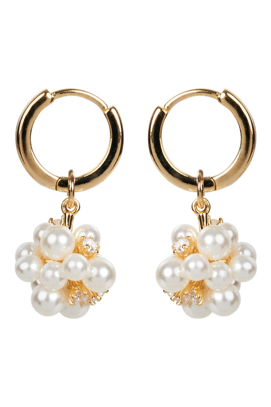 Heritage Earring -Flora Pearl