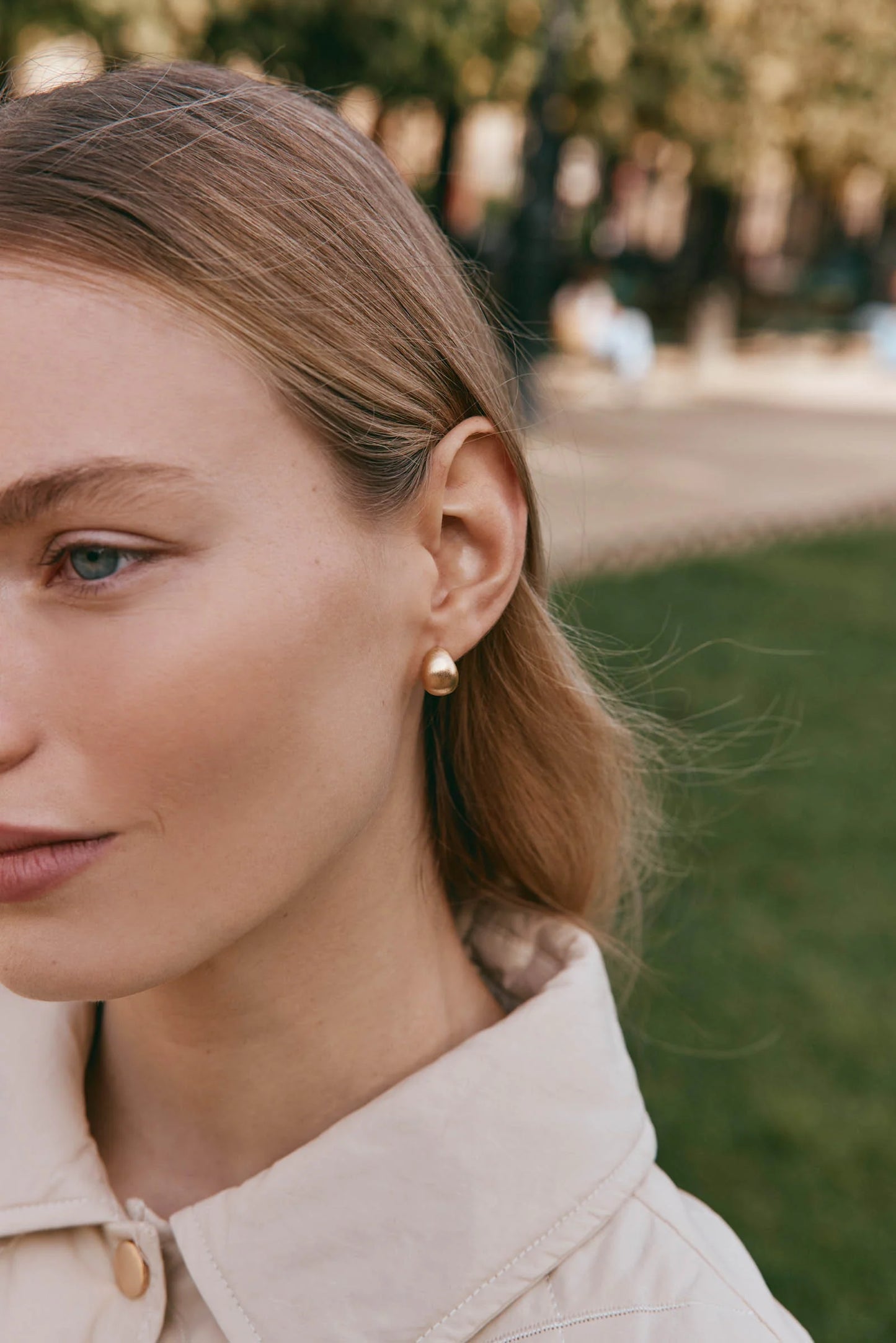 Heritage Earring -Gold Drop