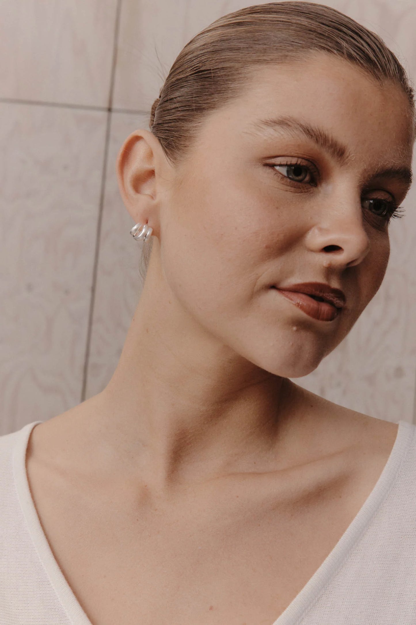 Heritage Earring -Silver Knot