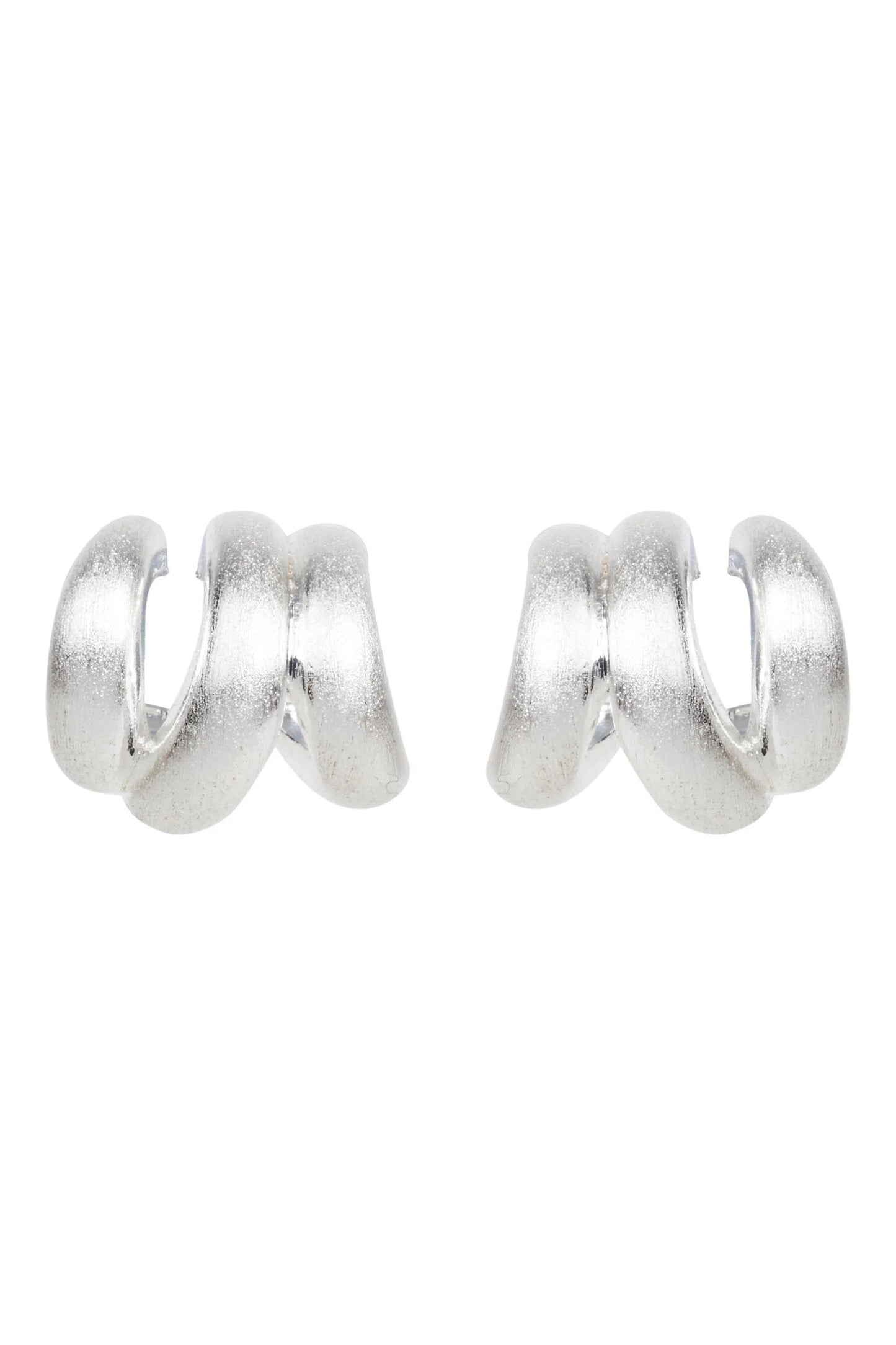 Heritage Earring -Silver Knot