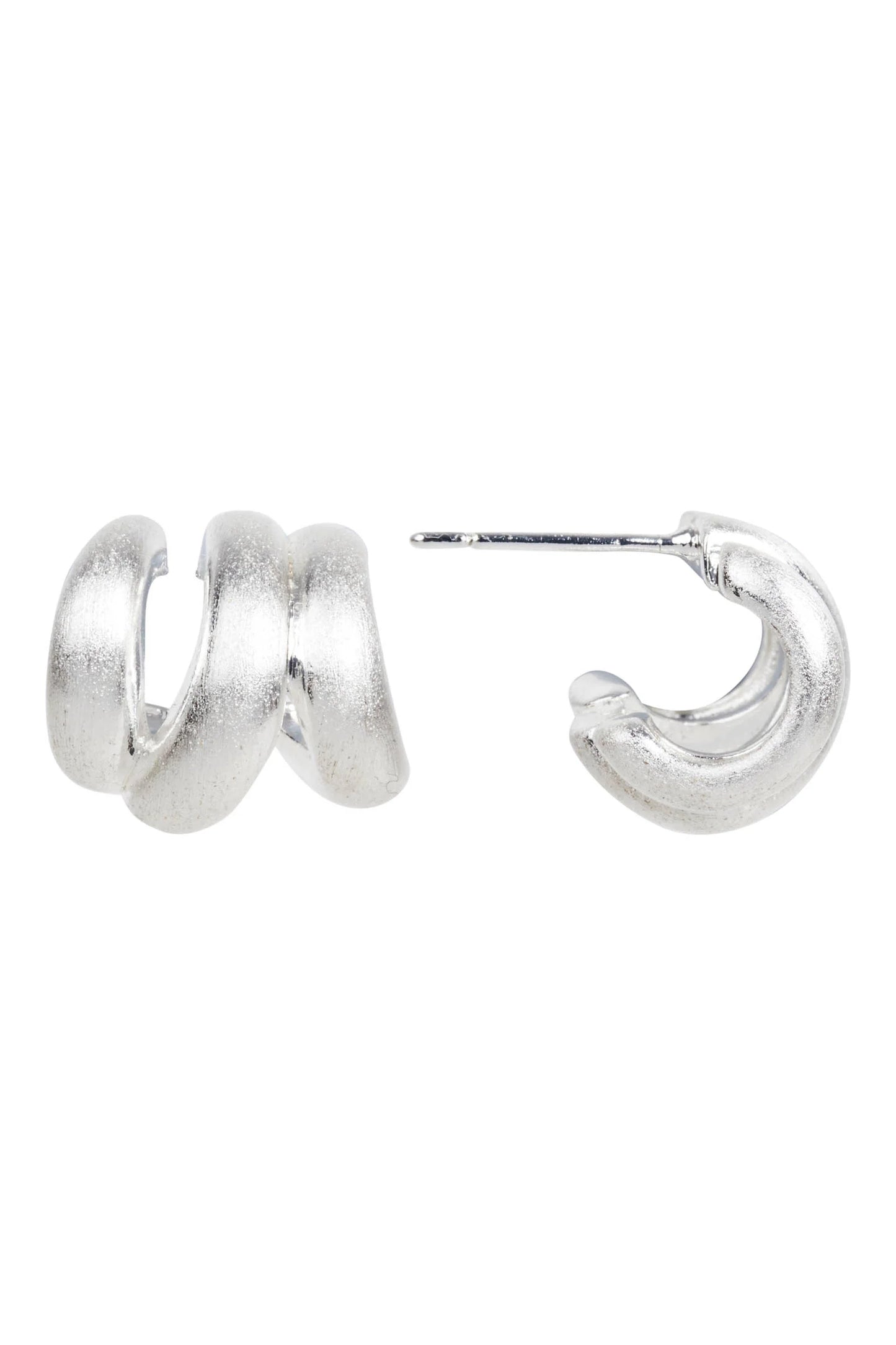 Heritage Earring -Silver Knot