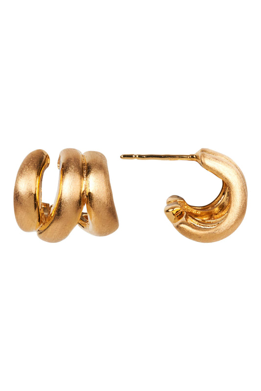 Heritage Earring -Gold Knot