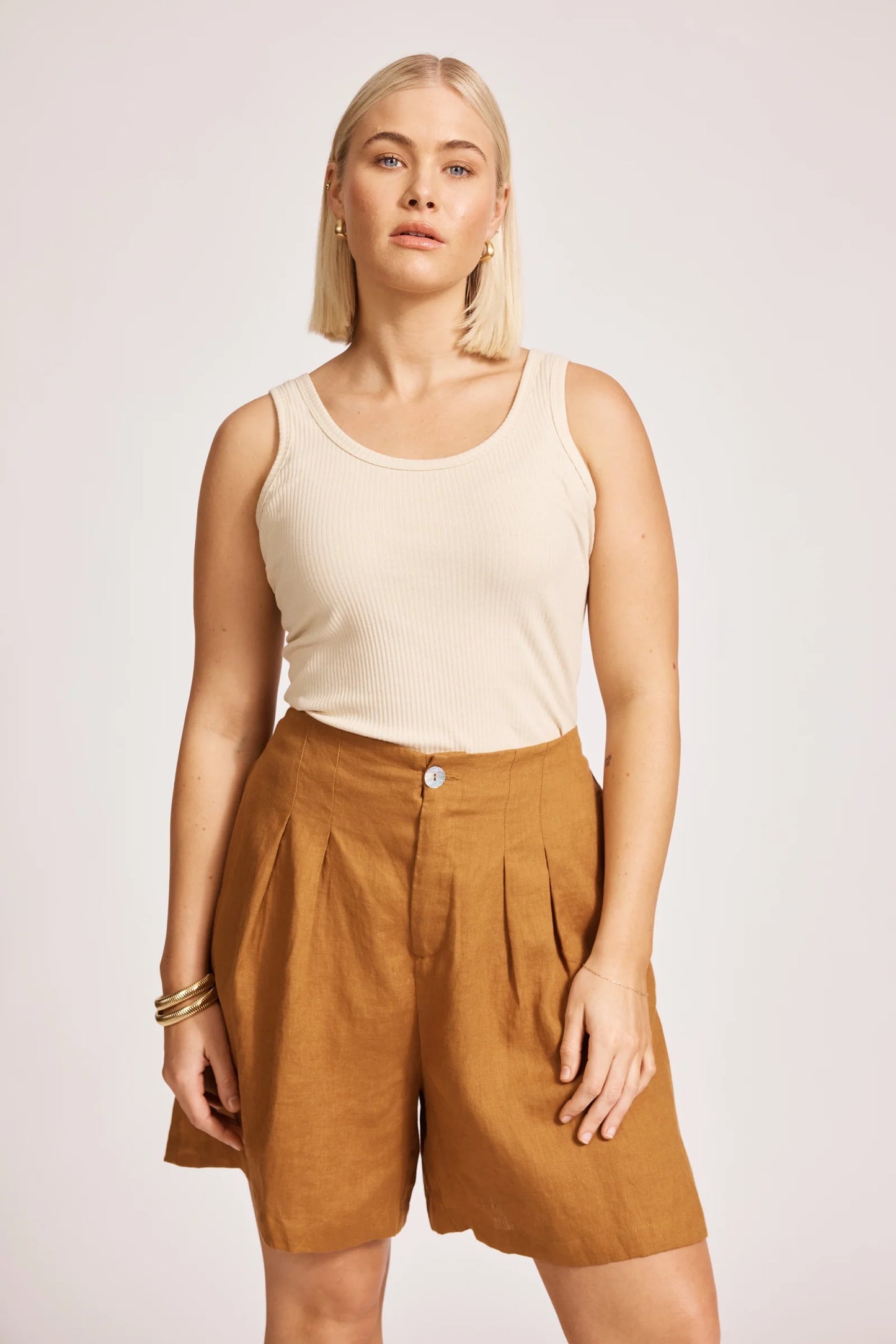 Miramar Shorts - Caramel